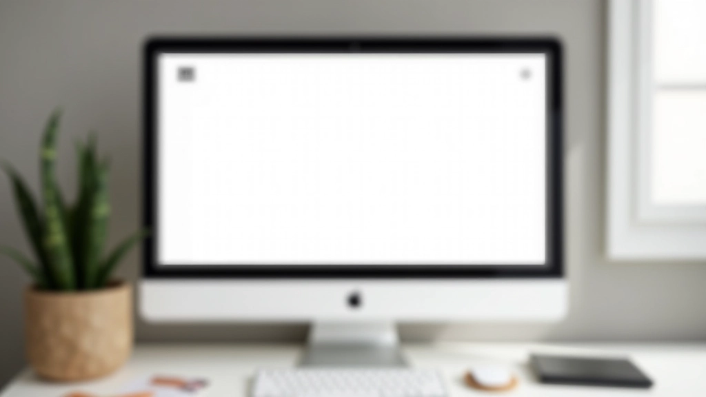 Tela de computador exibindo interface de design com tipografia bem organizada em diferentes hierarquias