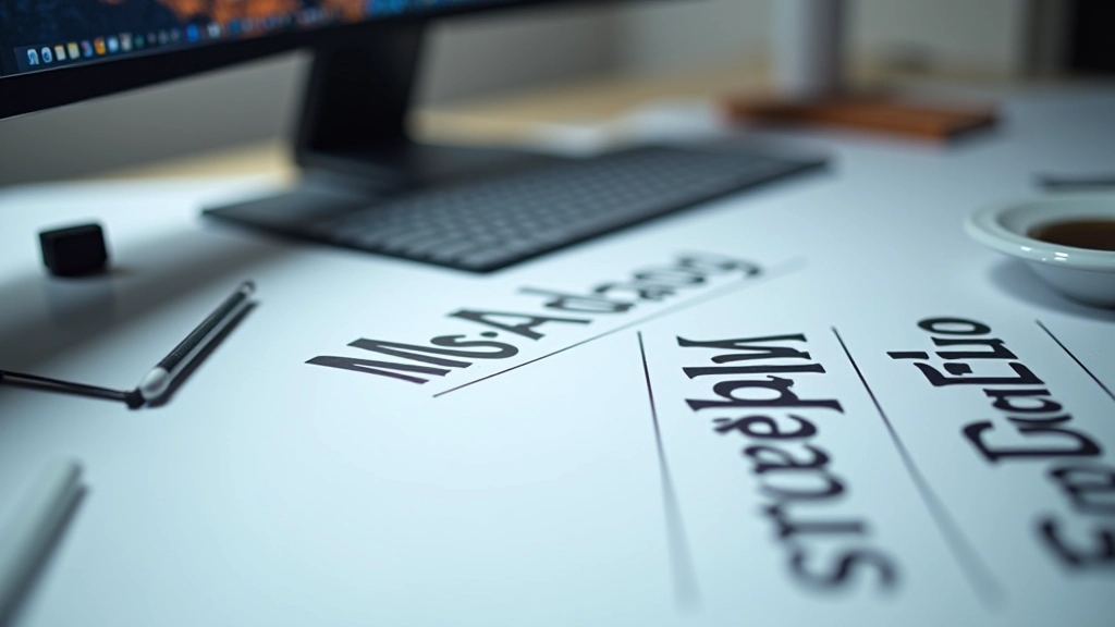 Análise de tipografia em computador